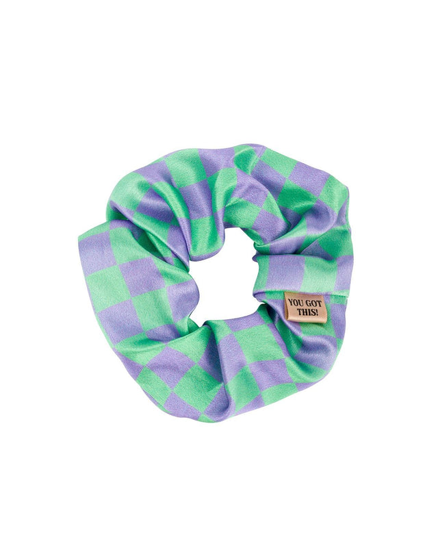 Scrunchie Janneke medium - Ellastiek - wonder & melon