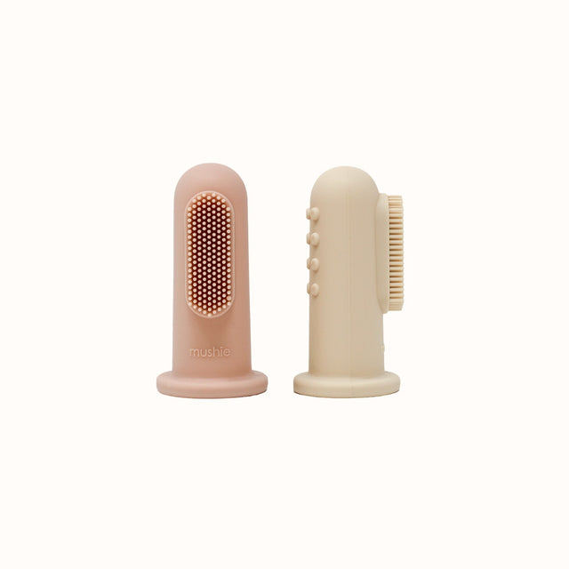 Tandenborstel set van 2 - Mushie - wonder & melon