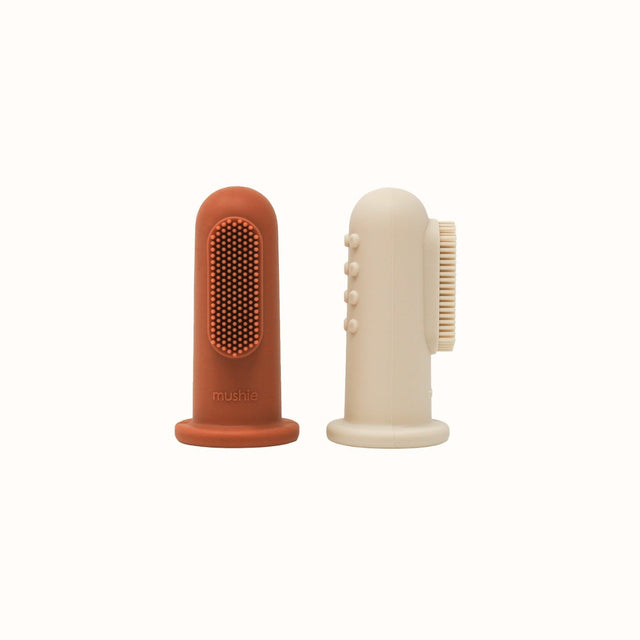 Tandenborstel set van 2 - Mushie - wonder & melon