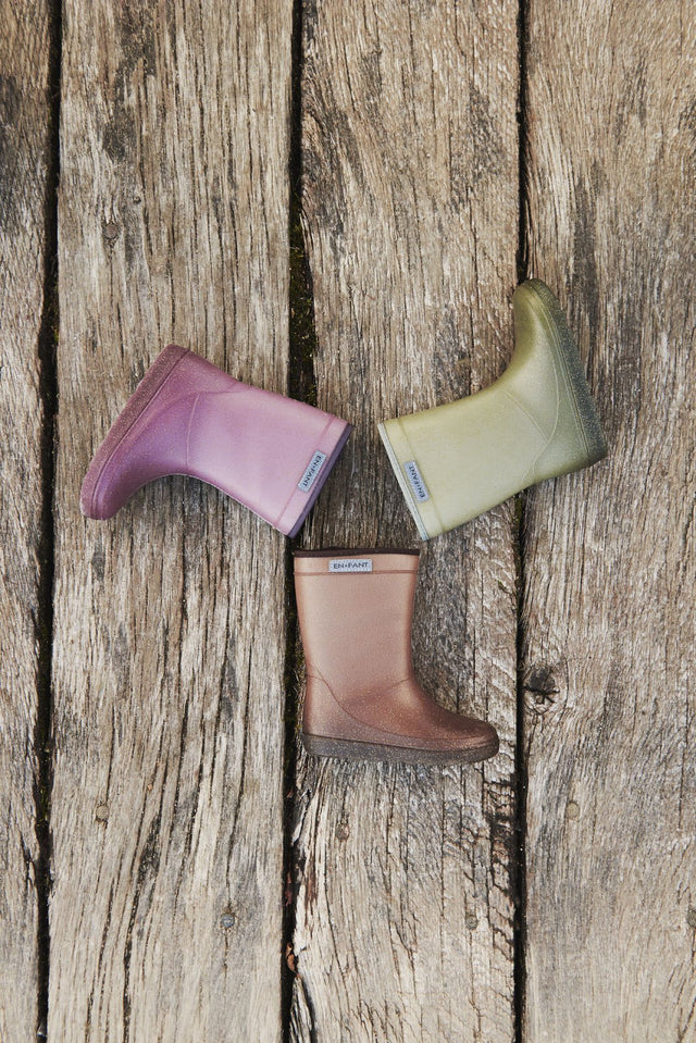 Thermo Boots Glitter Metallic Rose - EN FANT - wonder & melon