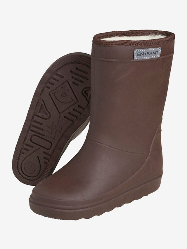 Thermo boots | Regenlaars Coffee Bean | En Fant - En Fant - wonder & melon