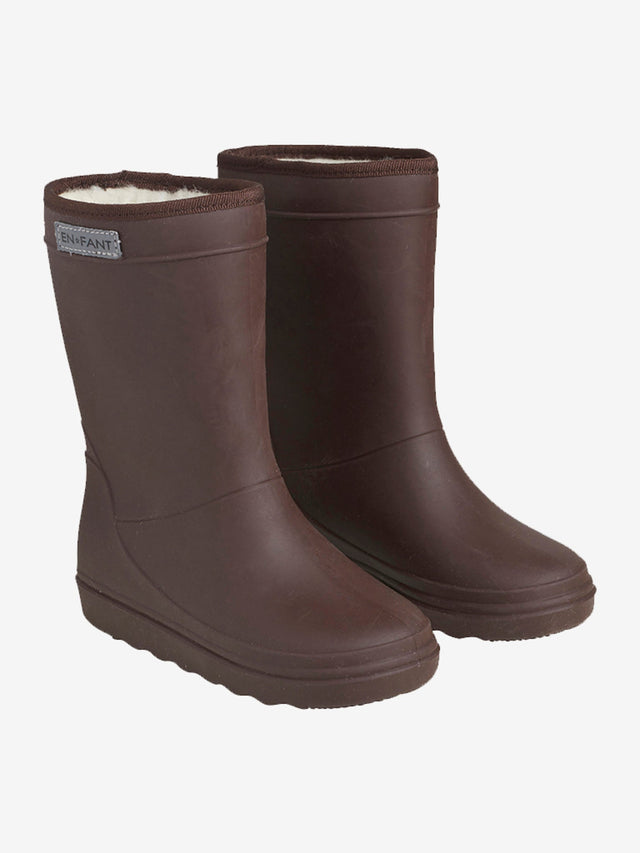 Thermo boots | Regenlaars Coffee Bean | En Fant - En Fant - wonder & melon