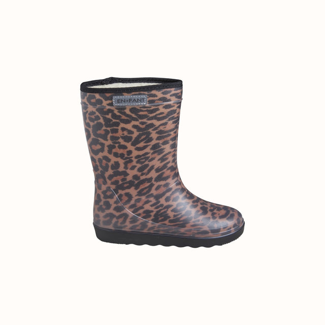 Thermo Boots | Regenlaars Print Leopardo - En Fant - wonder & melon