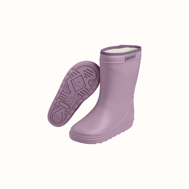 Thermo Boots | Regenlaars Solid Flint - En Fant - wonder & melon
