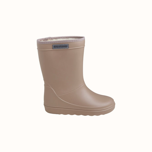 Thermo Boots | Regenlaars Solid Portabella - En Fant - wonder & melon