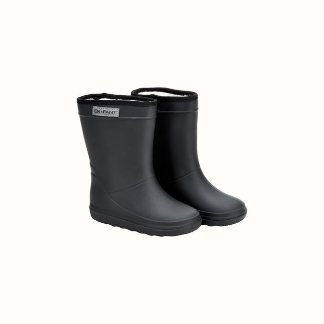 Thermo Boots | Regenlaars Zwart - En Fant - wonder & melon