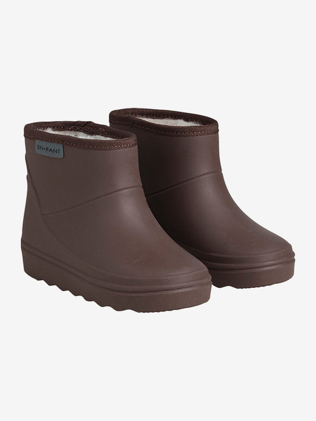 Thermo boots Short | Regenlaars Coffee Bean | En Fant - En Fant - wonder & melon