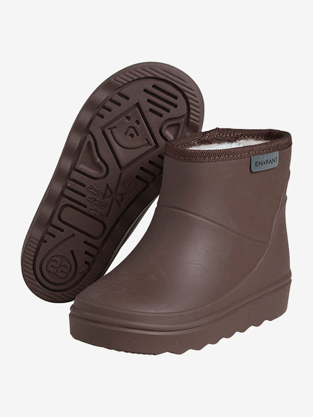 Thermo boots Short | Regenlaars Coffee Bean | En Fant - En Fant - wonder & melon
