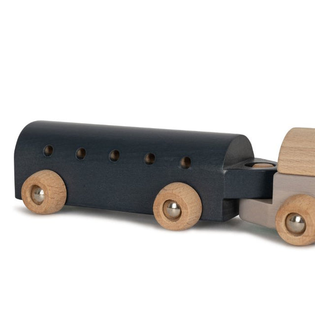 Wooden Train Blue | konges slojd - Konges Sløjd - wonder & melon