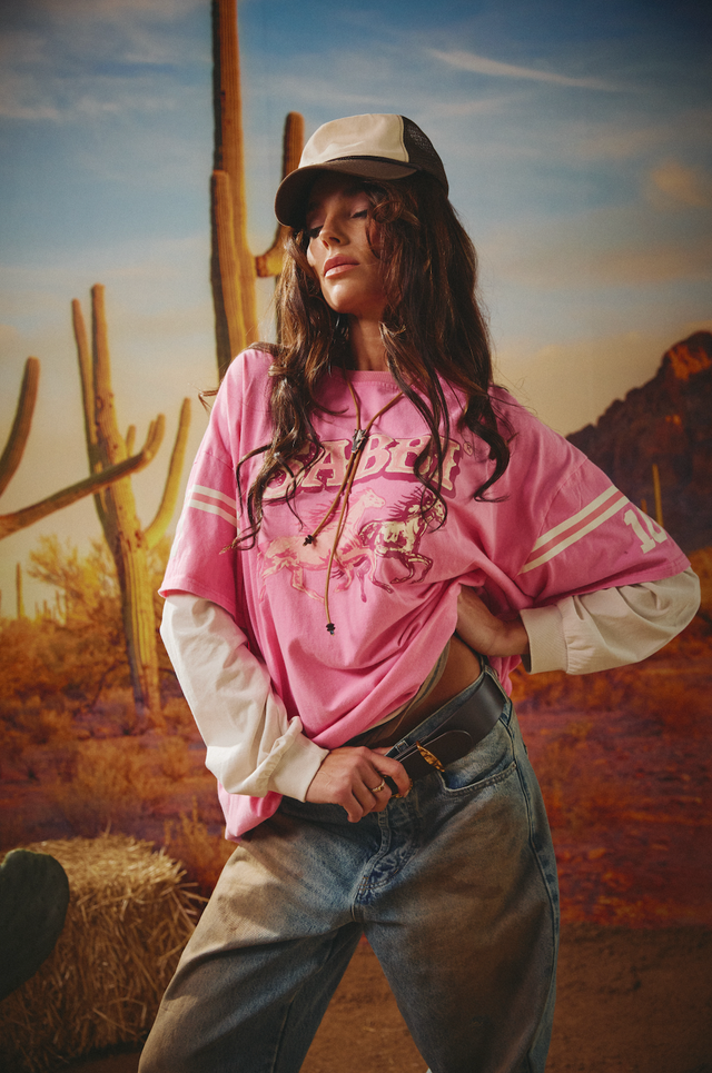 SABBI | Neigh Sayer Longsleeve | Pink