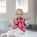 Alwero x Salty Lulu babygilet detail