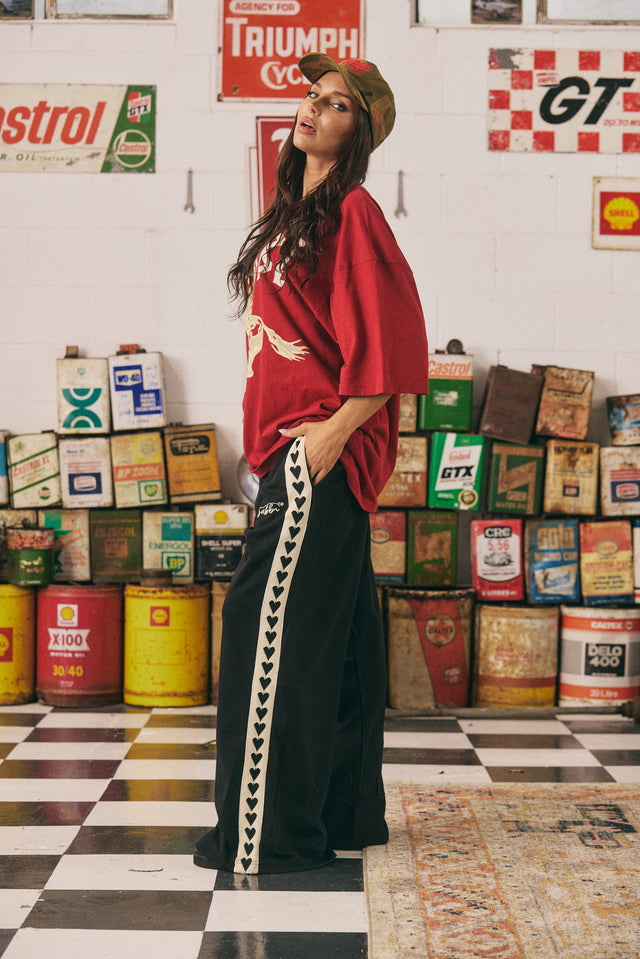 SABBI | The Raving Hearts Pants | Black