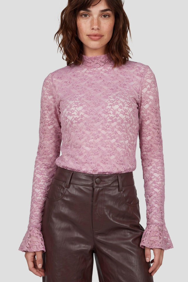 Fluresk | Leena top | Piggy Pink