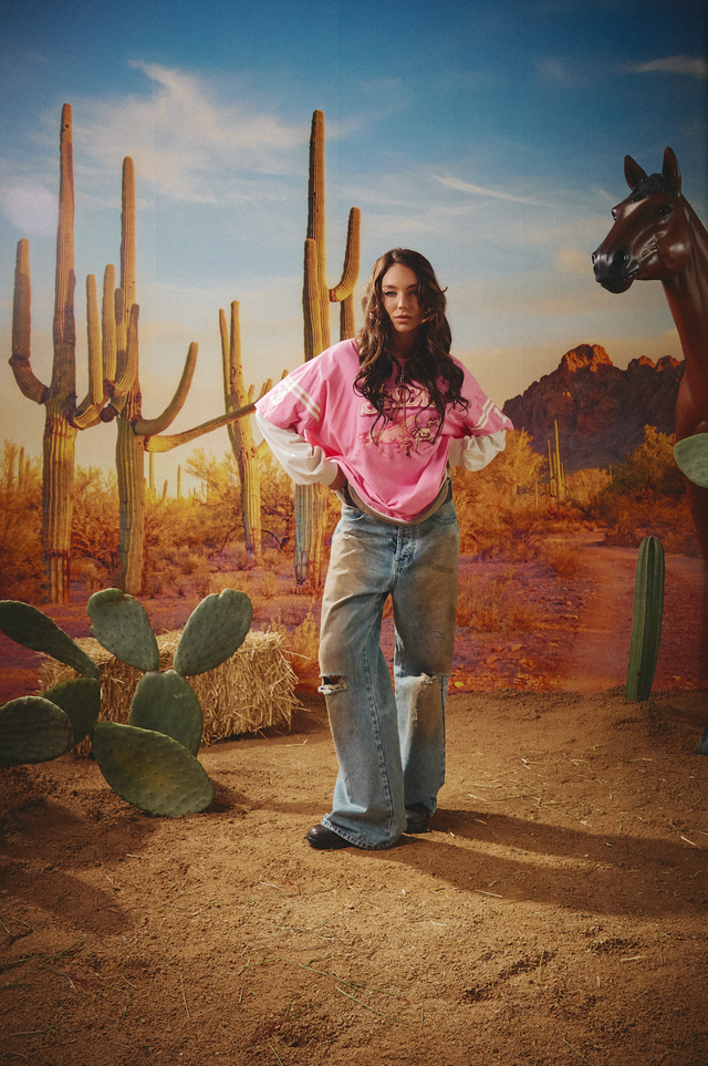 SABBI | Neigh Sayer Longsleeve | Pink