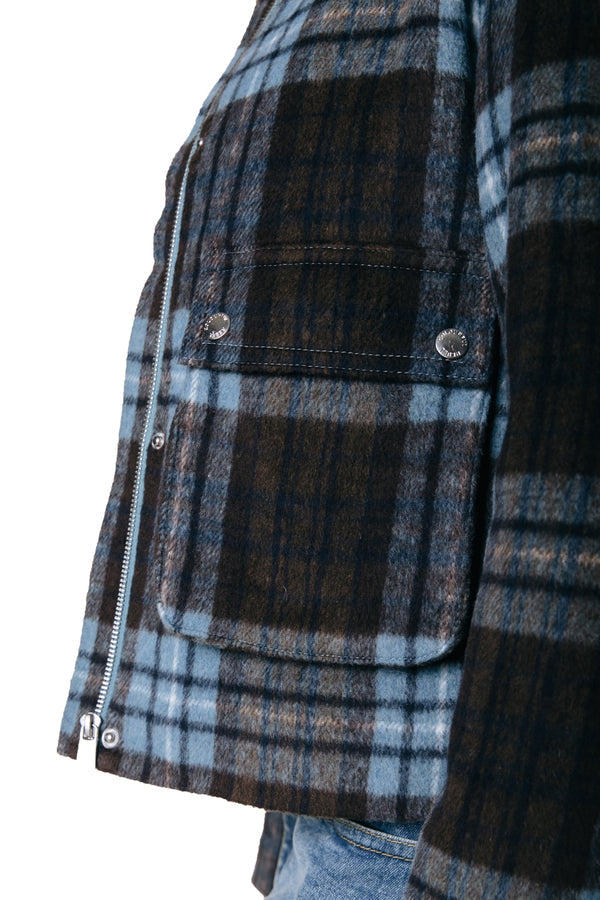 Colourful rebel | Malou Brushed Check Coach Jacket