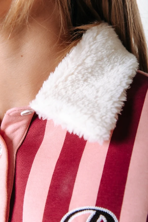 BASEBALL CONTRAST COLLAR SWEAT | Colourful rebel