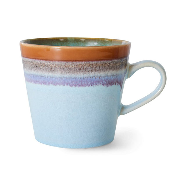 70s ceramics cappuccino mok Ash - HKliving - wonder & melon