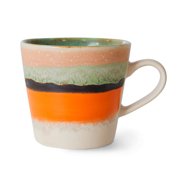 70s ceramics cappuccino mok Burst - HKliving - wonder & melon