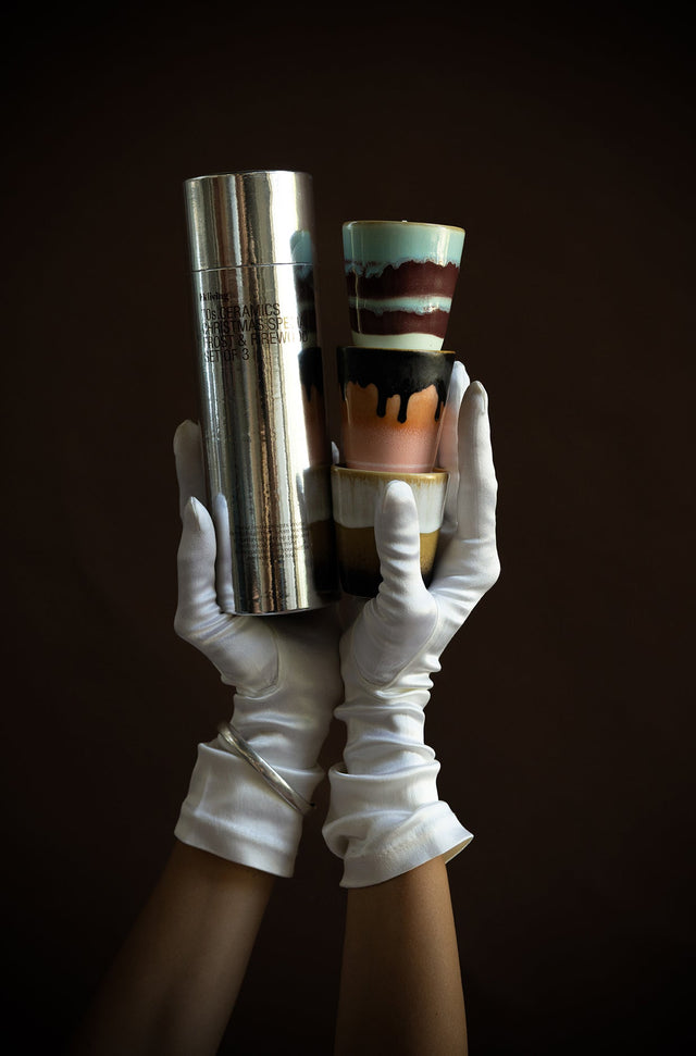 70’s ceramics: Christmas special | frost & firewood (set of 3) | HKliving - HKliving - wonder & melon