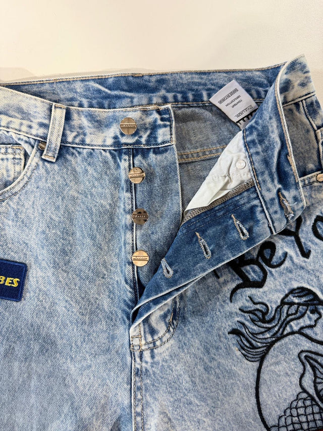 SABBI | The Mermaid Racing Denim Jeans