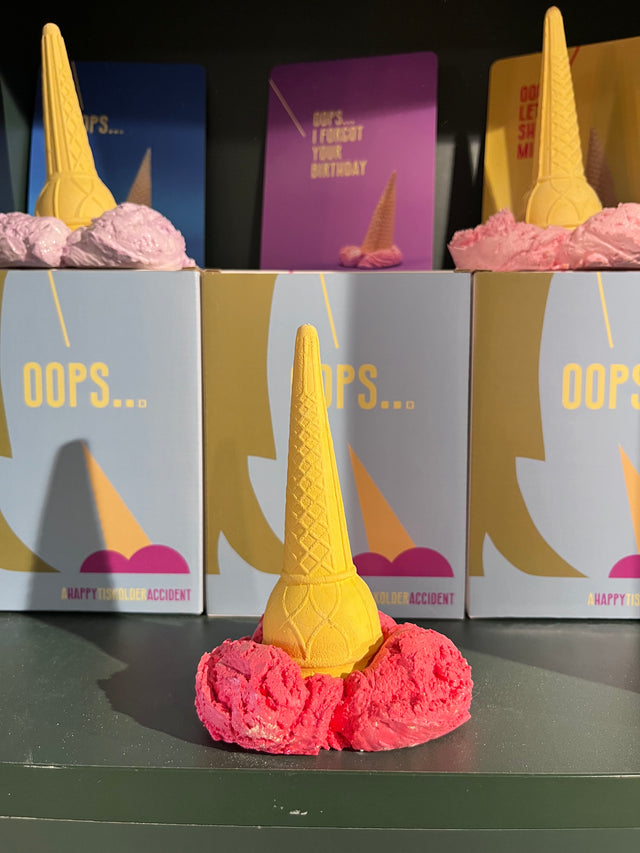 OOPS | Donker roze | ijsje | klein