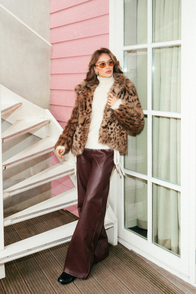 Fluresk | Dore Coar | Mocha brown | Jas