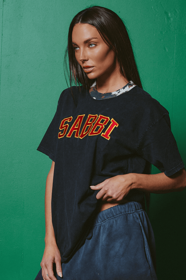 SABBI | The Cow Tee | Black