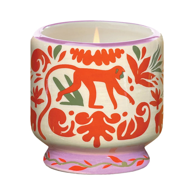 A dopo Jungle ceramic kaars | Coconut & Amber | Paddywax