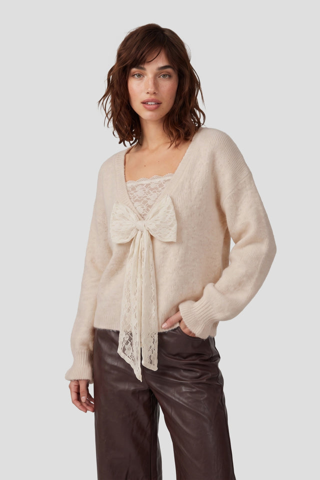 Fluresk | Caia knit sweater | Wood ash