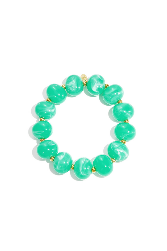 Kralen armband | ronde kralen | Blue