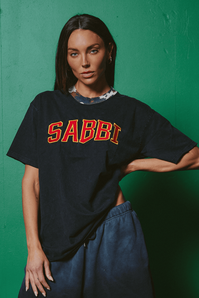 SABBI | The Cow Tee | Black