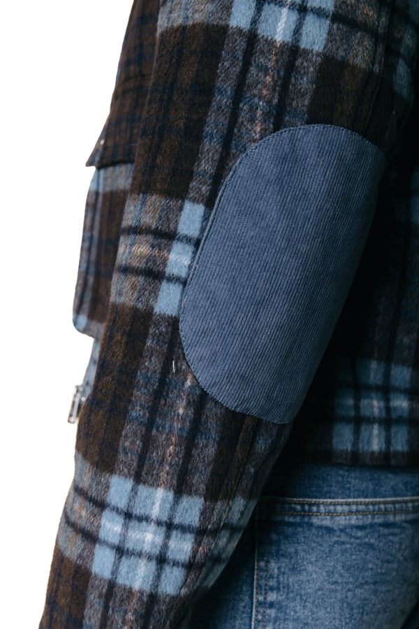 Colourful rebel | Malou Brushed Check Coach Jacket