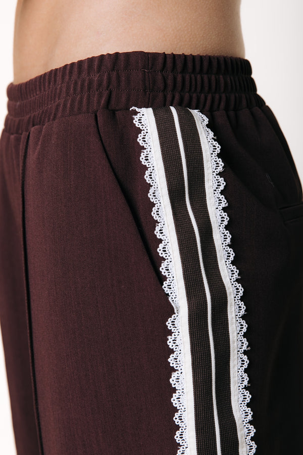 Colourful rebel | Tibby Taupe Sportpants