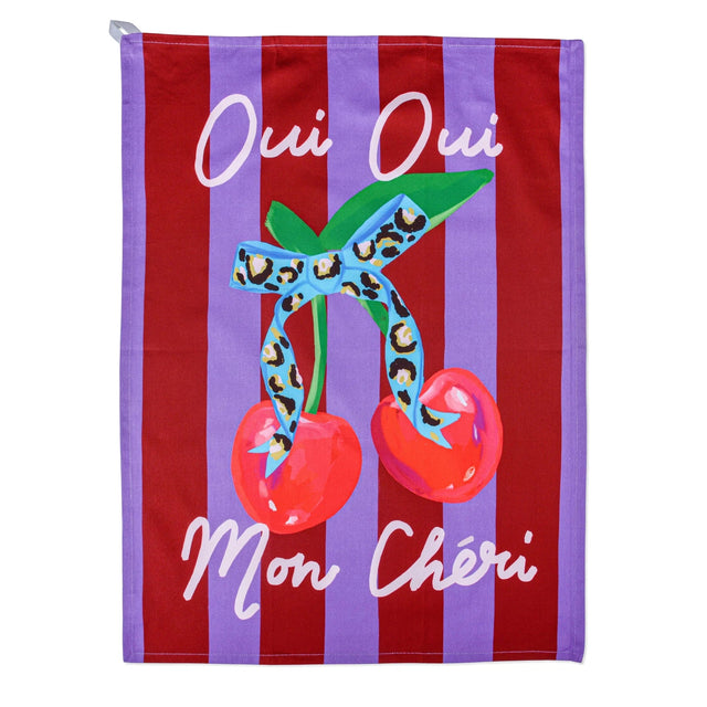 Paddywax Oui Oui Mon Cheri theedoek sfeerbeeld