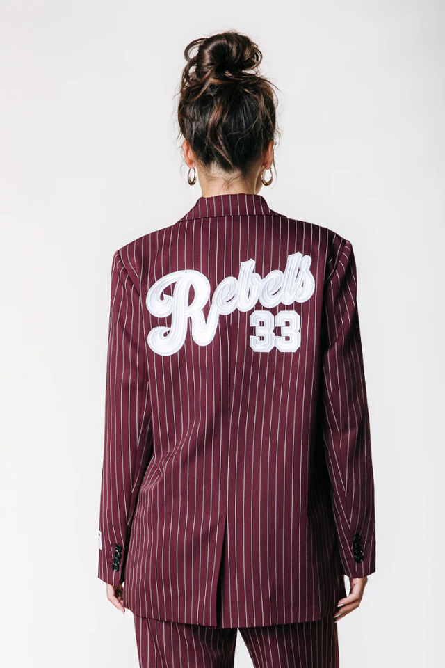 Jesra Stripe Blazer | Colourful Rebel