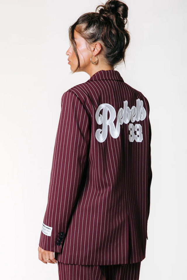 Jesra Stripe Blazer | Colourful Rebel