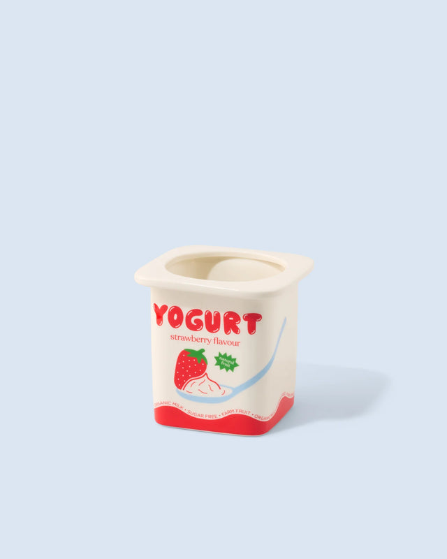 Fluid Market | Vase Pot Yoghurt Strawberry