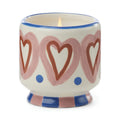 A dopo Hearts ceramic kaars | Rosewood Vanilla | Paddywax - paddywax - wonder & melon