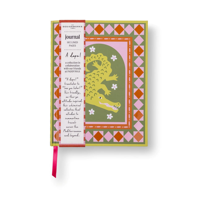 A dopo Journal | Crocodile | Paddywax - paddywax - wonder & melon