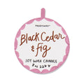 A dopo Tiger ceramic kaars | Black cedar & Fig | Paddywax - paddywax - wonder & melon