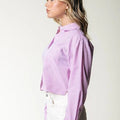 Aliya Stripe Boxy Blouse | Orchid Pink - Colourful Rebel - wonder & melon