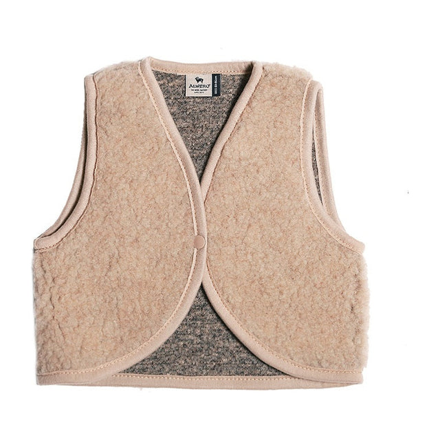 Alwero baby vest Lulu Light in Sand Brown