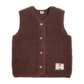 Alwero x Salty Tyb Junior bodywarmer in Choco