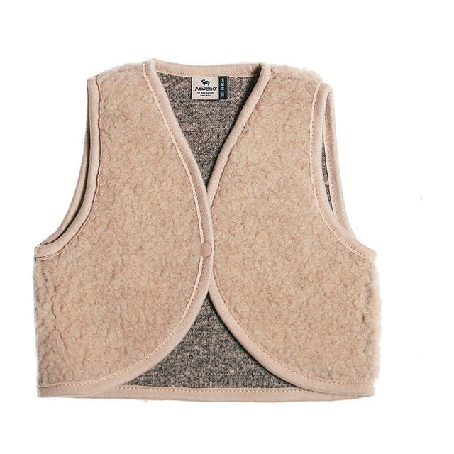 Alwero | Baby Vest Lulu Light | Sand Brown - Alwero - wonder & melon