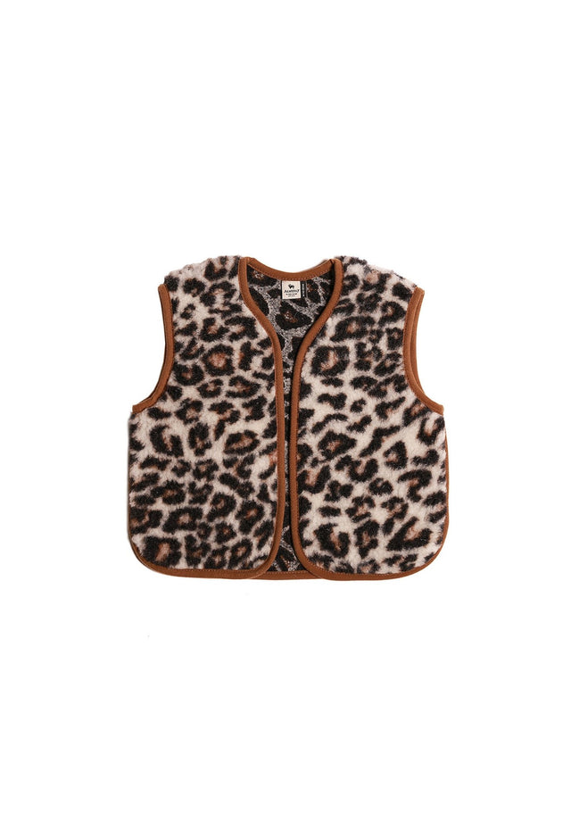 Alwero | Bodywarmer Camino Junior | Leopard - Alwero - wonder & melon