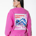 Apres ski | Acid wash| Dropped shoulder | Colourful rebel - Colourful Rebel - wonder & melon