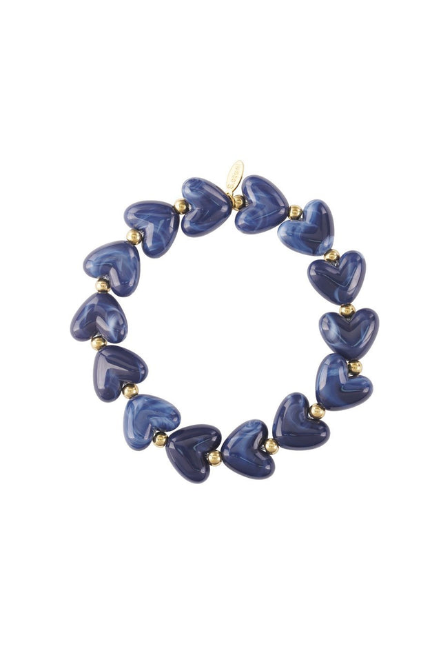 Armband Piece of my Heart | Dark Blue - wonder & melon - wonder & melon
