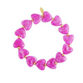 Armband Piece of my Heart | Fuchsia - wonder & melon - wonder & melon