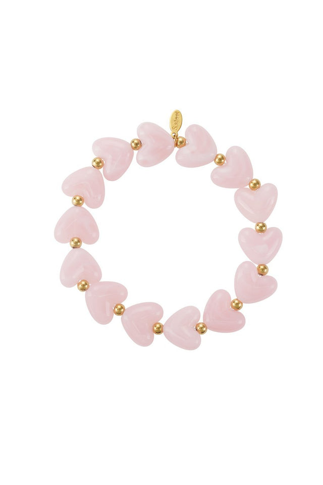 Armband Piece of my Heart | Pink - wonder & melon - wonder & melon