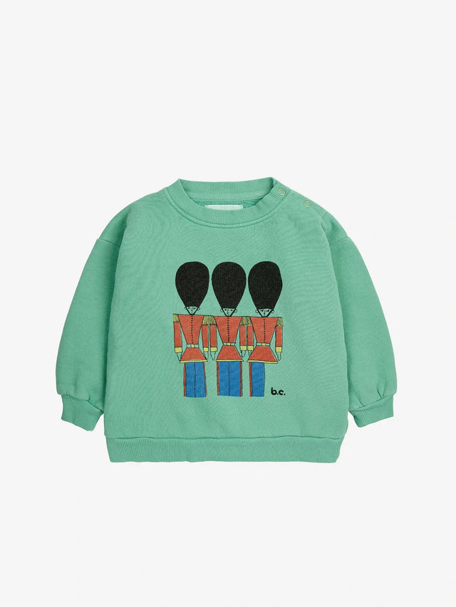 Baby Little Tin Soldiers sweatshirt | Bobo Choses - Bobo Choses - wonder & melon